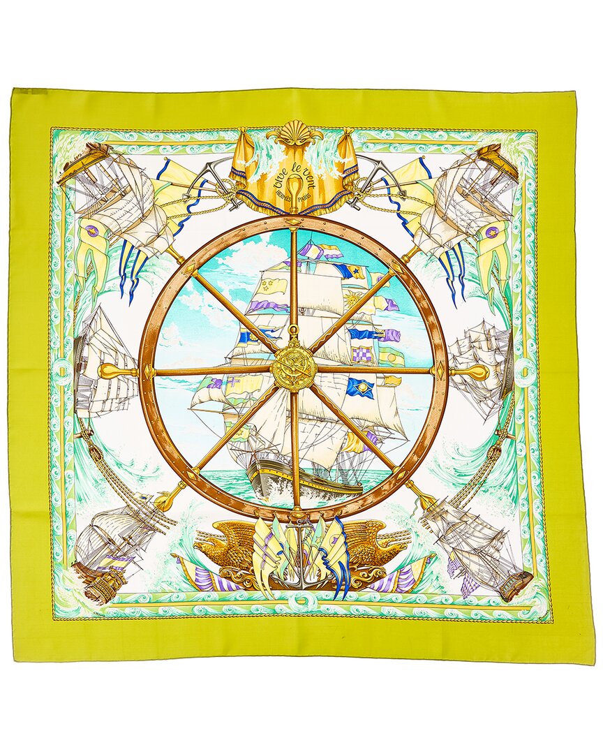 Hermès Vive Le Vent Laurence Thioune Silk Scarf (Authentic Pre-Loved)