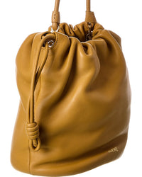 Loewe Flamenco Leather Bucket Bag