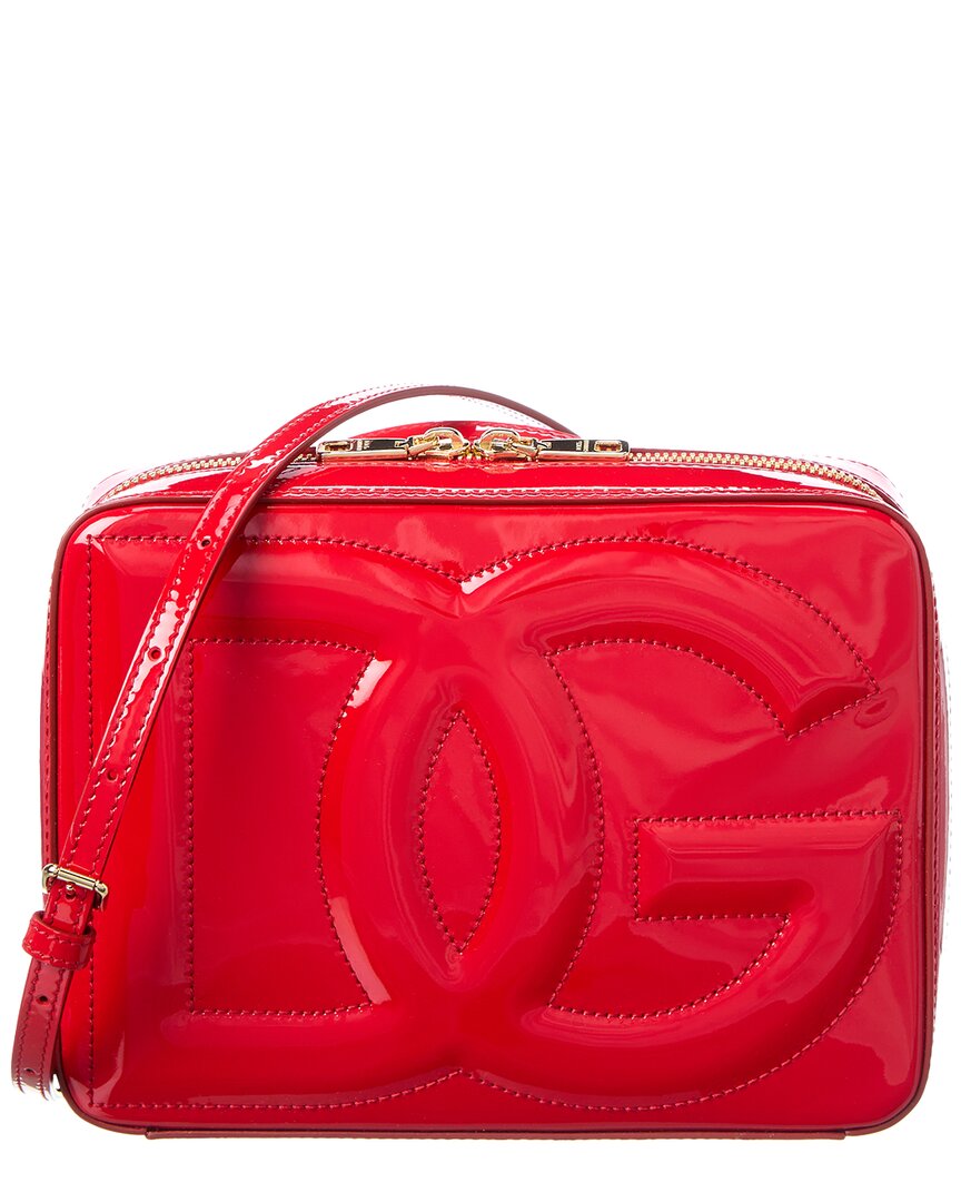 Dolce & Gabbana Dolce & Gabbana Dg Medium Patent Camera Bag