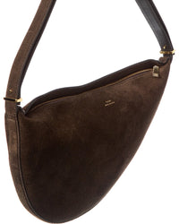 Toteme Scooped Suede Shoulder Bag