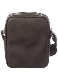 Hugo Boss Zair Ns Zip Leather Reporter Bag