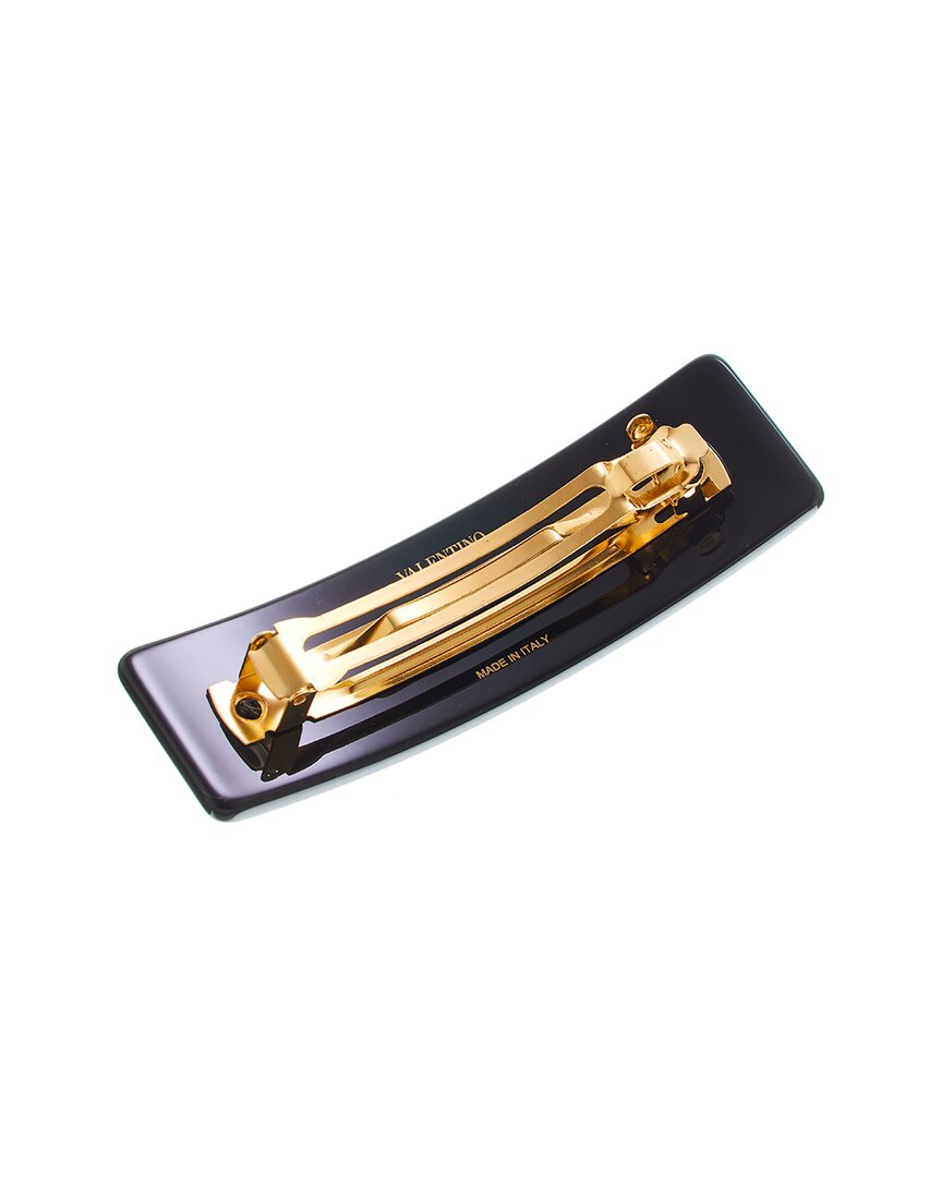 Valentino Vlogo Signature Hair Clip