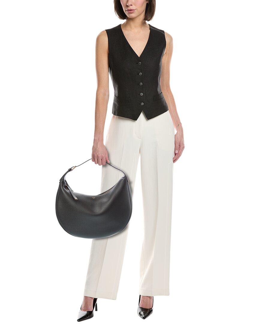 CELINE Celine Lulu Large Leather Hobo Bag