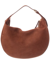 CELINE Celine Lulu Large Suede Hobo Bag