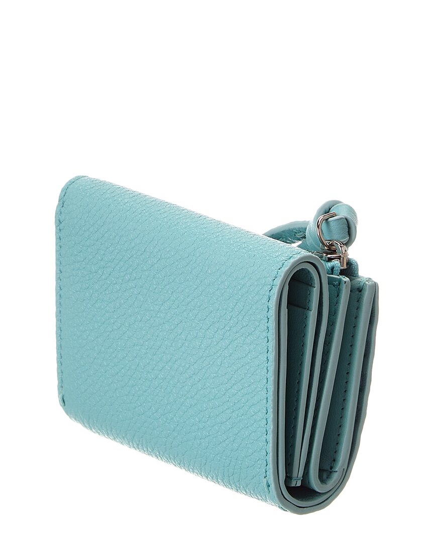 【FENDI】PEEKABOO MICRO WALLET Fendi Peekaboo Micro Wallet Leather Tri-fold Wallet | eBay