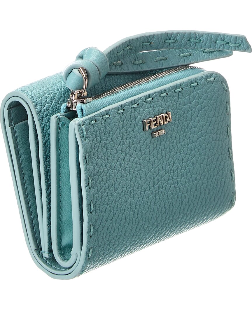 Fendi Peekaboo Micro Leather Trifold Wallet – Bluefly