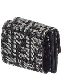 Fendi Baguette Micro Leather Card Case