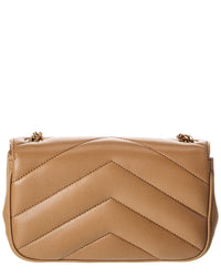 Saint Laurent Saint Laurent Loulou Mini Leather Shoulder Bag