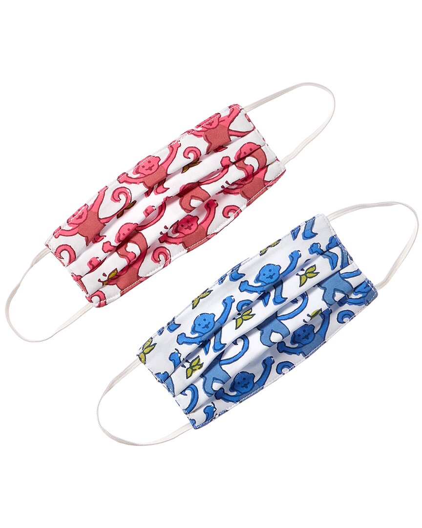 Roller Rabbit 2Pk Cloth Face Masks