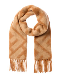 FENDI Fendi Ff Alpaca & Wool-Blend Scarf