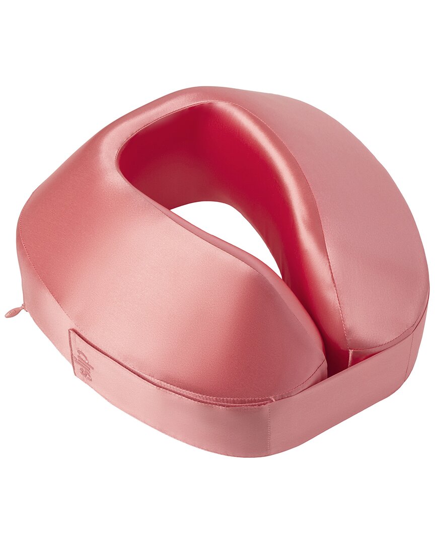 Slip® Pure Silk Jet Setter Travel Pillow - Blush