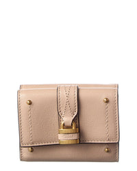 Chloé Chloé Paddington Leather Continental Wallet