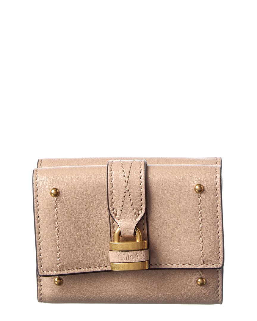 Chloé Chloé Paddington Leather Continental Wallet