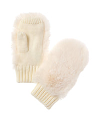 Surell Accessories Knit Mittens