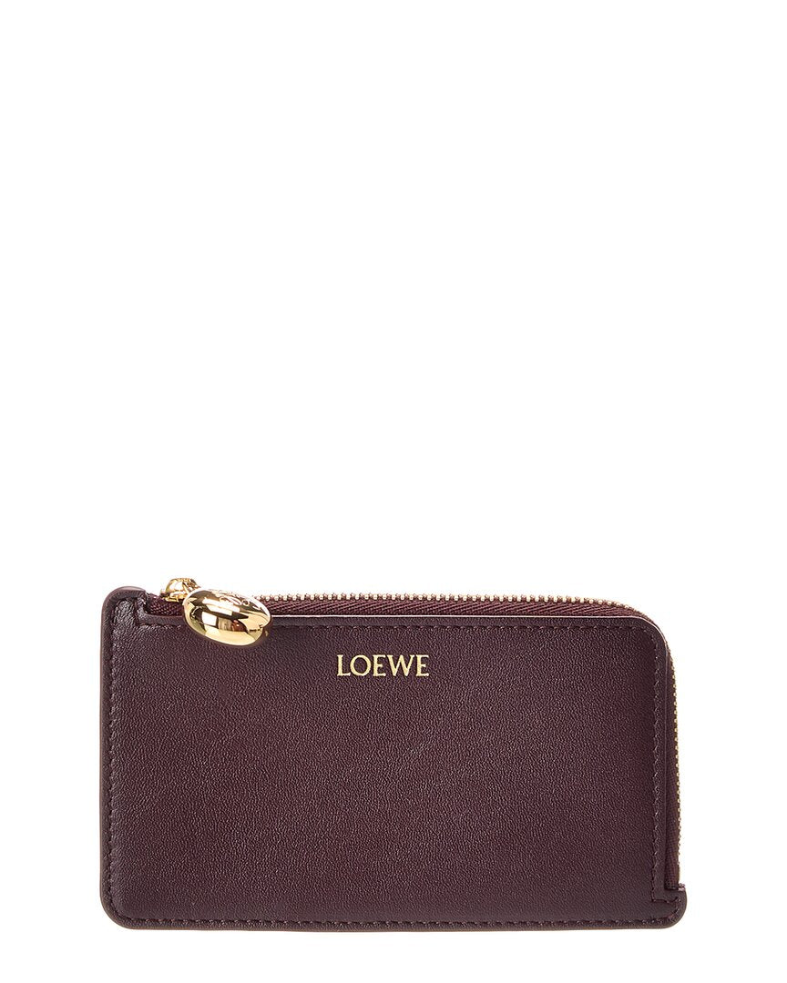 Loewe Loewe Pebble Coin Leather Card Holder