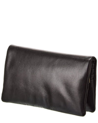 Saint Laurent Saint Laurent Calypso Large Leather Clucth