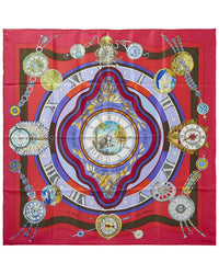 Hermès Hermès Parmi Les Fleurs Loïc Dubigeon Silk Scarf (Authentic Pre-Loved)