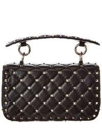 Valentino Valentino Rockstud Spike Small Leather Shoulder Bag