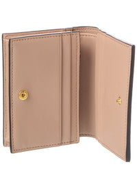 Valentino Vlogo Signature Leather Card Case