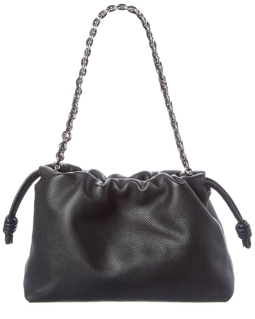 Loewe Flamenco Medium Leather Bucket Bag