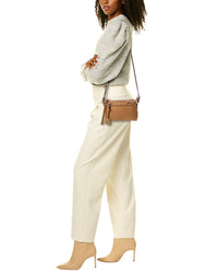 FENDI Fendi By The Way Selleria Mini Leather Satchel
