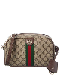 Gucci Gucci Ophidia Small Gg Supreme Canvas & Leather Camera Bag