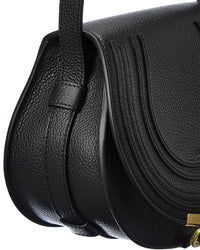 Chloé Marcie Small Leather Saddle Bag