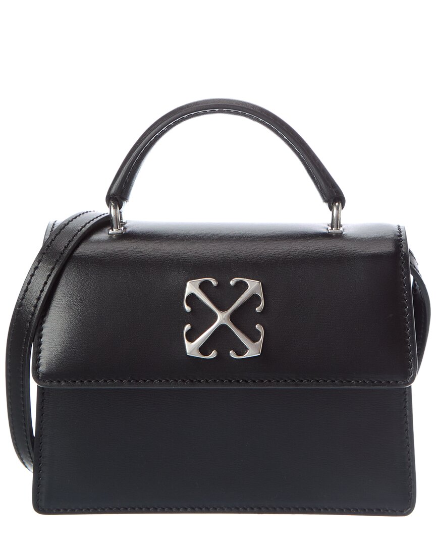 Off-White™ Off-White Jitney Leather Satchel