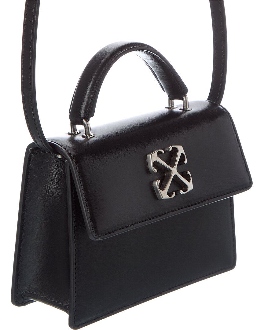 Off-White™ Off-White Jitney Leather Satchel