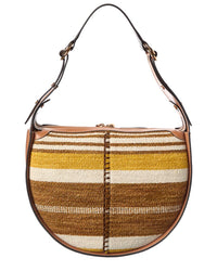 Tod’S Woven & Leather Hobo Bag