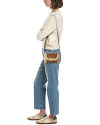 Tod’S Suede & Shearling Duffel Bag