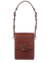 Tod’S Embossed Leather Crossbody