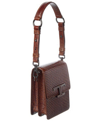 Tod’S Embossed Leather Crossbody
