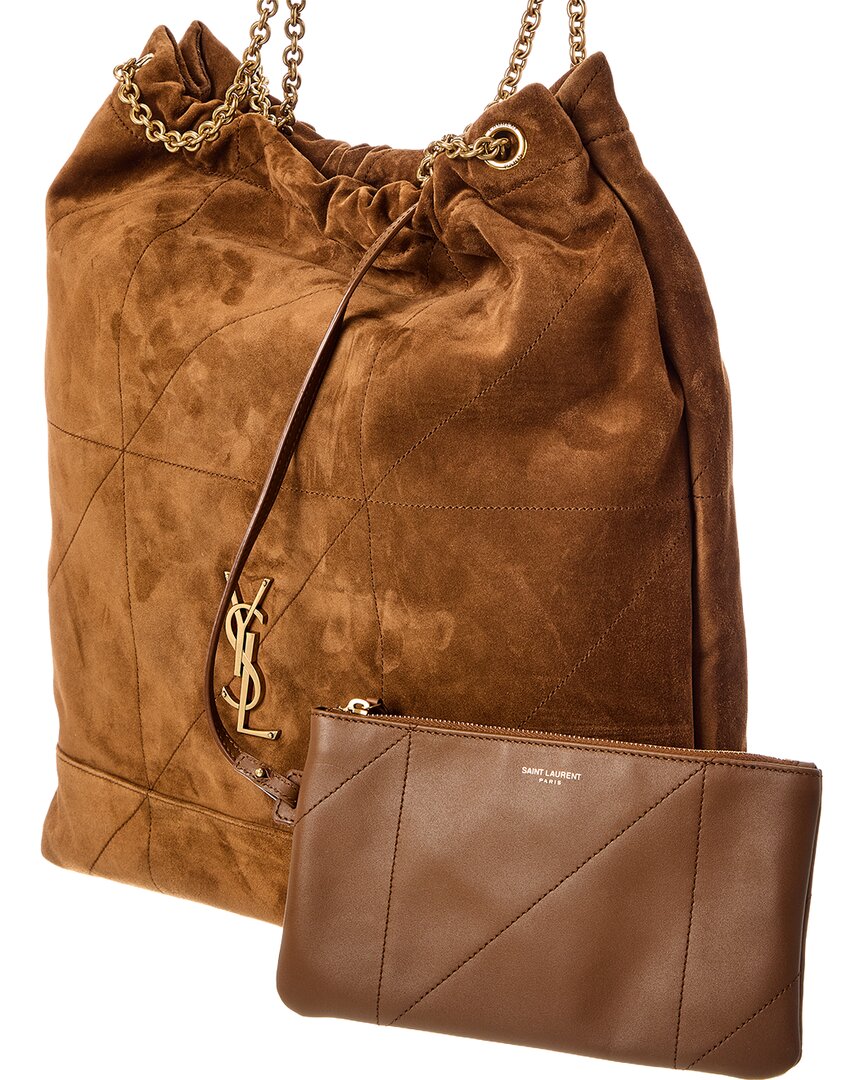 Saint Laurent Saint Laurent Jamie Large Suede Bucket Bag