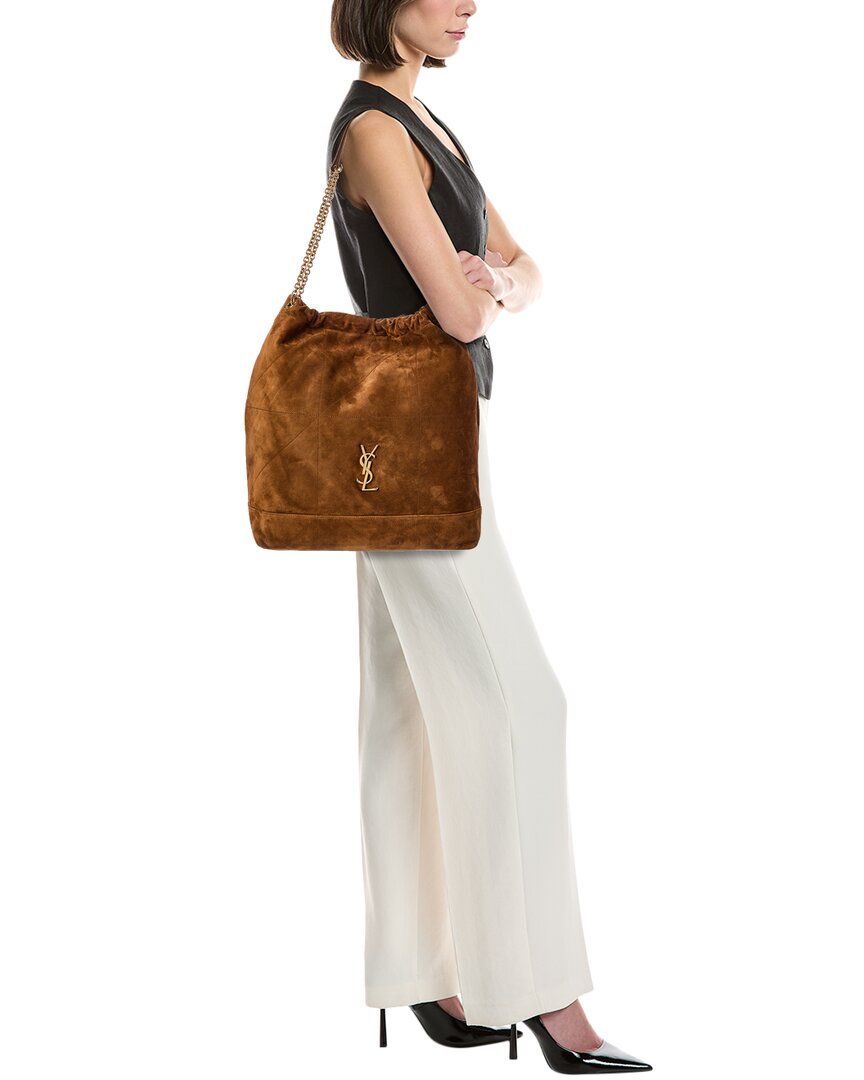Saint Laurent Saint Laurent Jamie Large Suede Bucket Bag