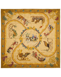 Hermès Hermès Plumes Et Grelots Julie Abadie Silk Scarf (Authentic Pre-Loved)