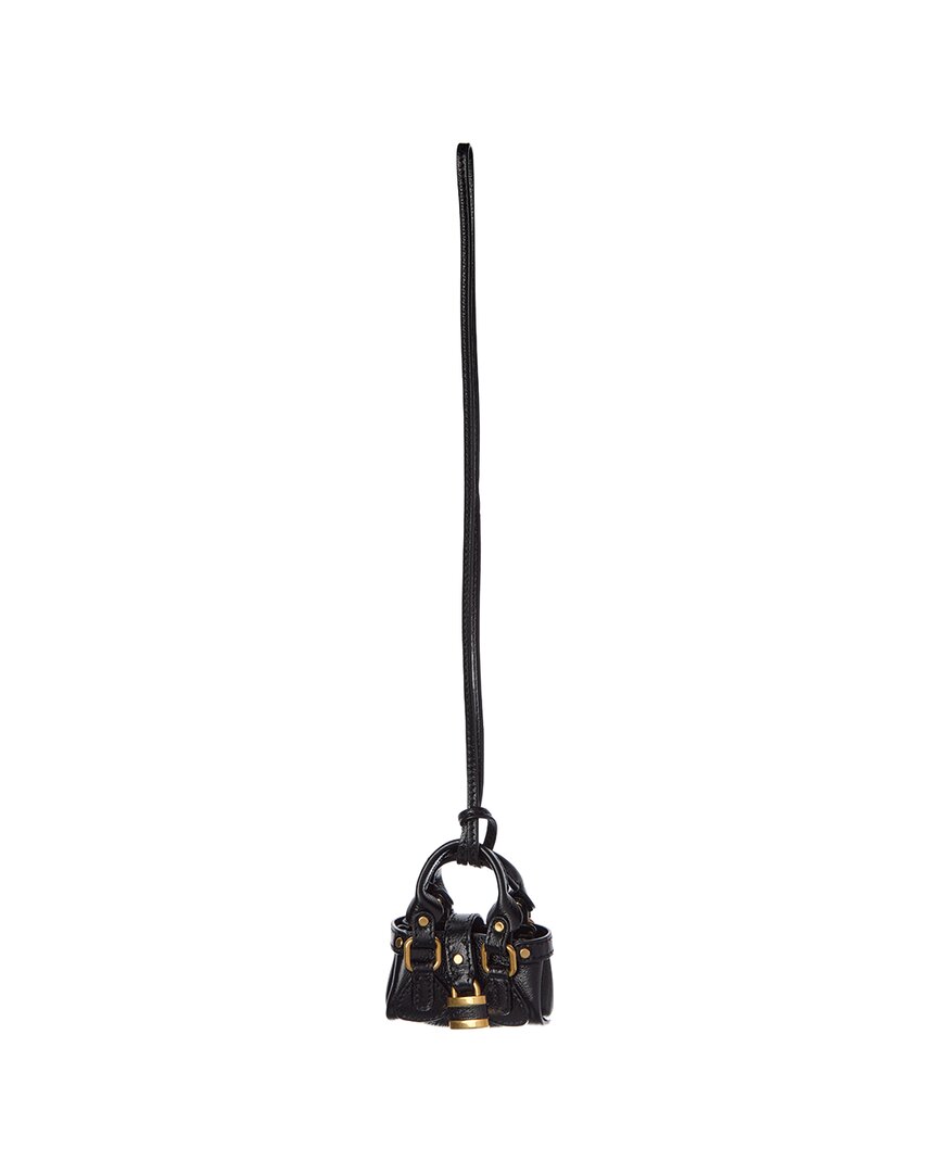 Chloé Paddigton Mini Leather Bag Charm