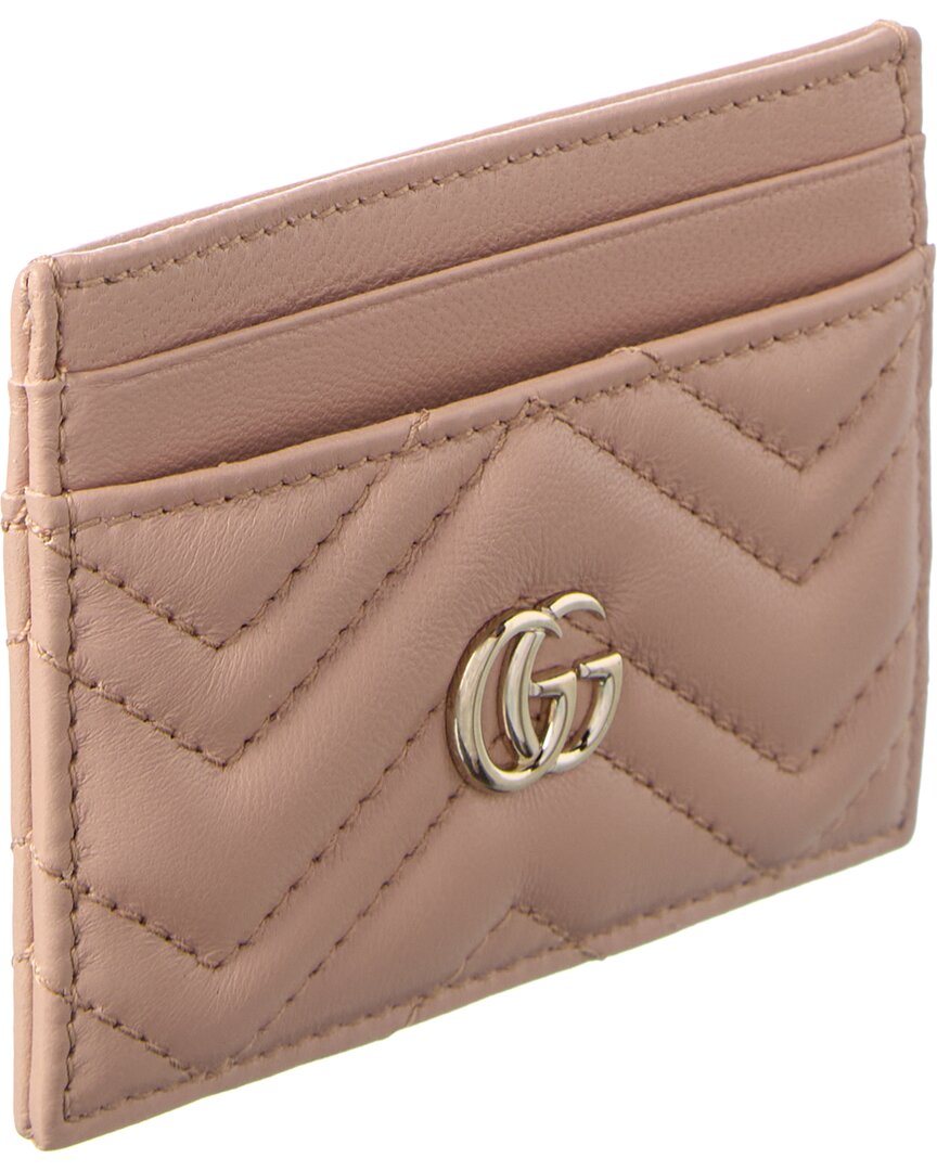 Gucci Gucci Gg Marmont Leather Card Case