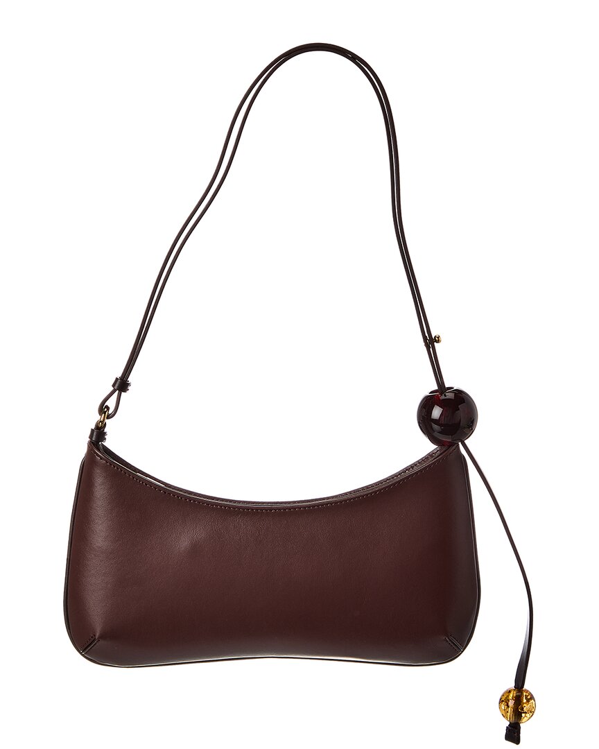 Jacquemus Jacquemus Bisou Perle Leather Hobo Bag