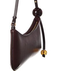 Jacquemus Jacquemus Bisou Perle Leather Hobo Bag