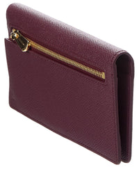 Ferragamo Ferragamo Gancini Leather Continental Wallet