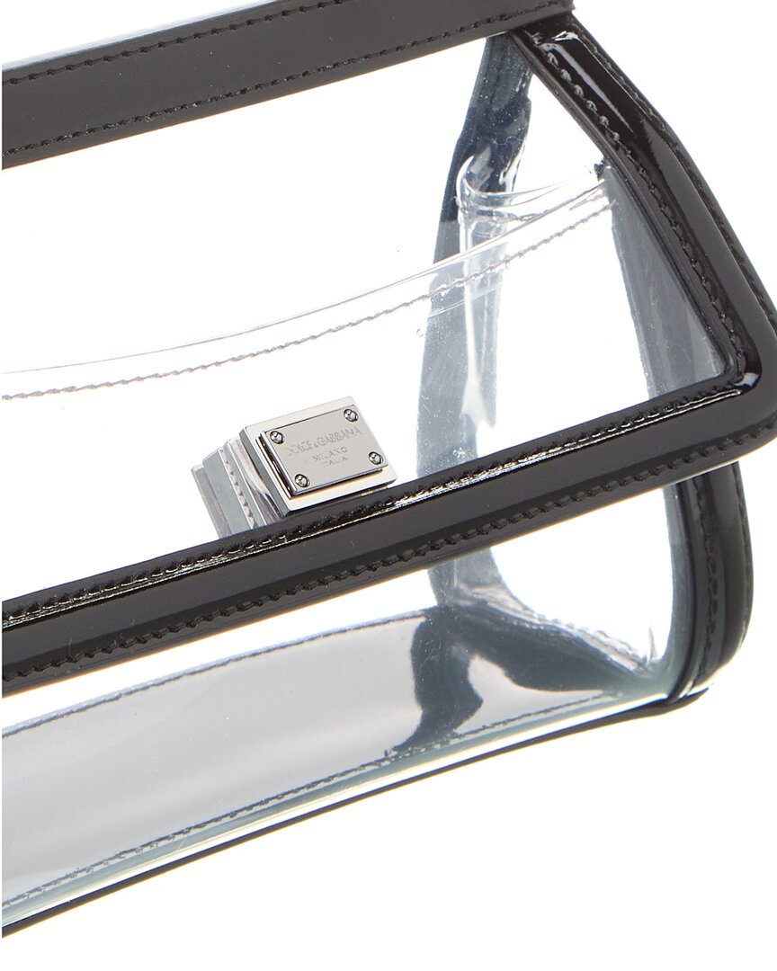 Dolce & Gabbana Kim Sicily Small Vinyl & Patent Satchel