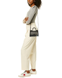Dolce & Gabbana Kim Sicily Small Vinyl & Patent Satchel