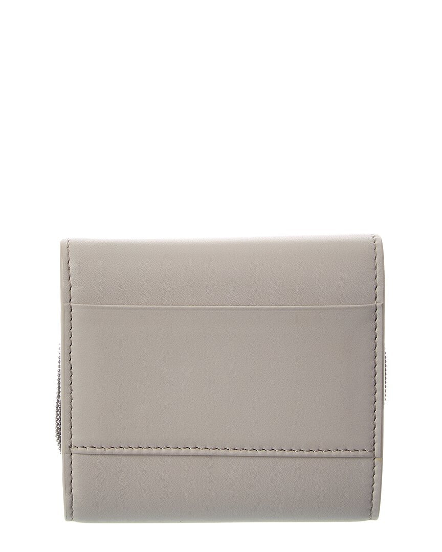 Brunello Cucinelli Brunello Cucinelli Leather Wallet On Chain
