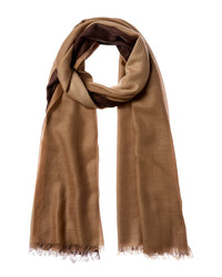 Sofia Cashmere Sofiacashmere Ombre Cashmere Wrap, Brown