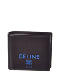 CELINE Celine Bifold Leather Card Holder