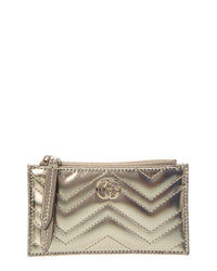 Gucci Gucci Gg Marmont Leather Key Pouch