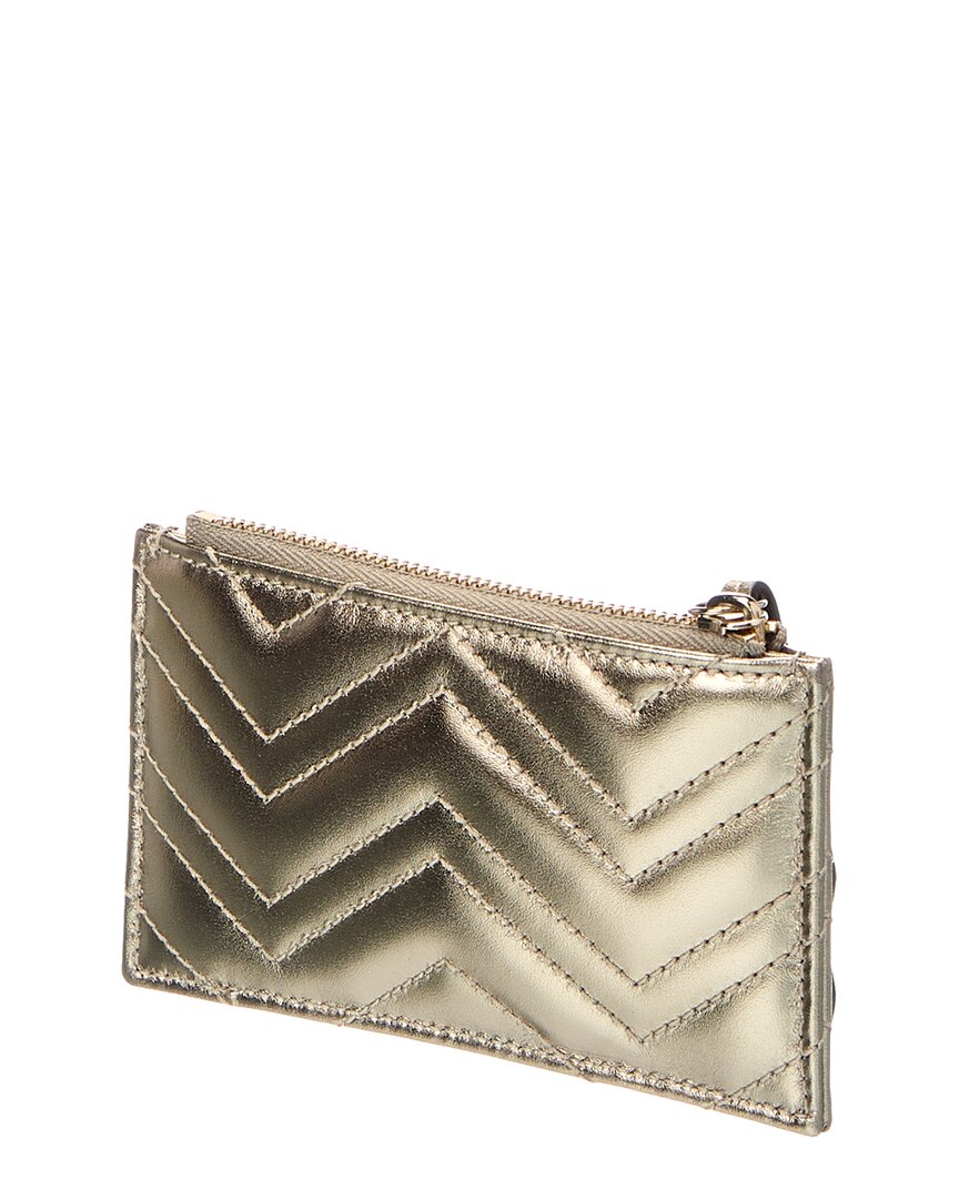 Gucci Gucci Gg Marmont Leather Key Pouch