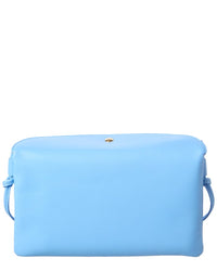 CELINE Celine Logo Leather Clutch
