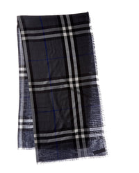Burberry Burberry Check Wool & Silk-Blend Scarf